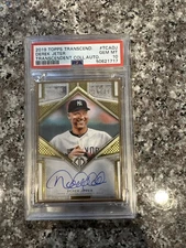 2019 Topps Transcendent Gold Frame Derek Jeter Auto /25 PSA 10