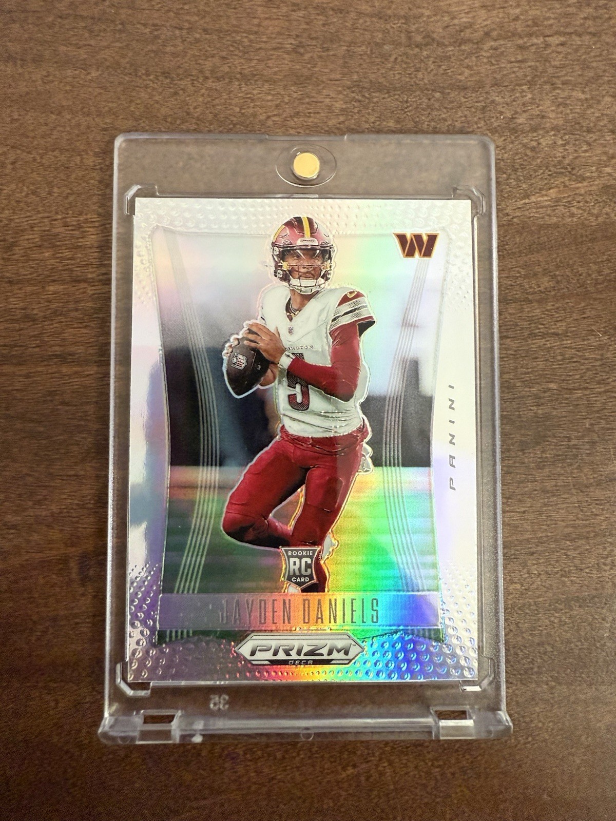 2024 Panini Prizm Deca - Jayden Daniels #295 Silver Prizm (RC)