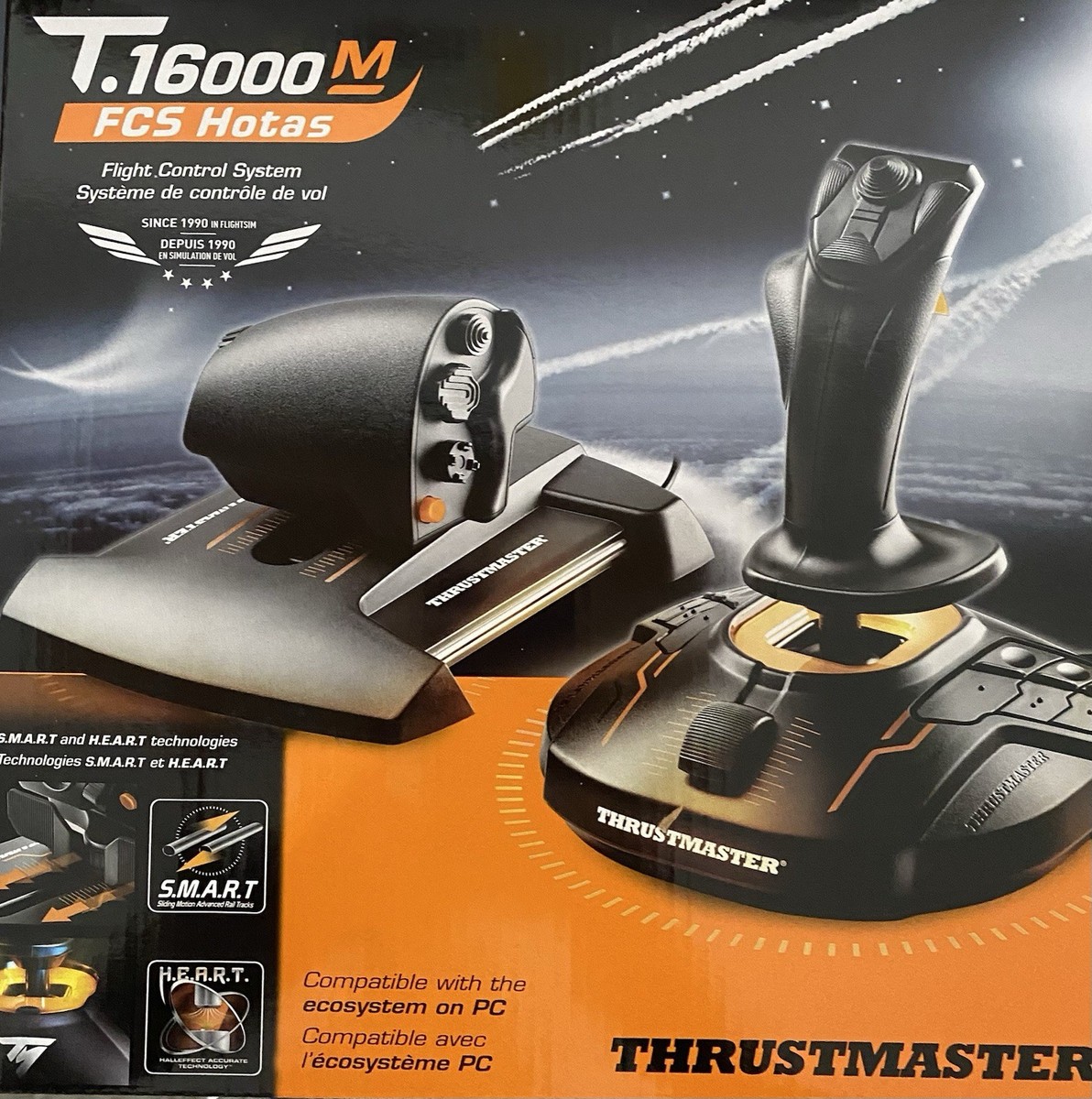 Thrustmaster T.16000M (2960778) FCS Hotas Flight Stick for sale