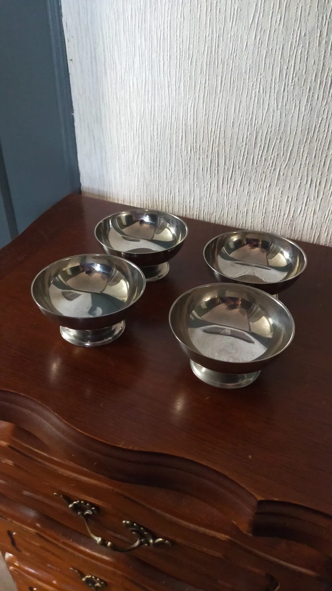 6 coupes de crème glacée sur le plateau - Inox 18/10 - Catawiki