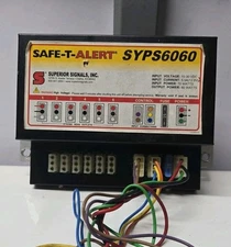 Superior Signals Safe-T-Alert SYPS6060 Strobe 6 Unit Power Supply CVPI P71 PPV 