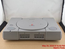 Sony PlayStation 1 PS1 Console - Gray + Cables + Controller Final Fantasy VII