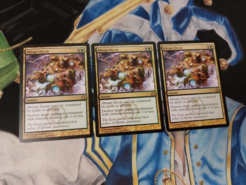 Abrupt Decay MTG Return to Ravnica Rare Instant Slightly Played x3 - Image 2 of 4