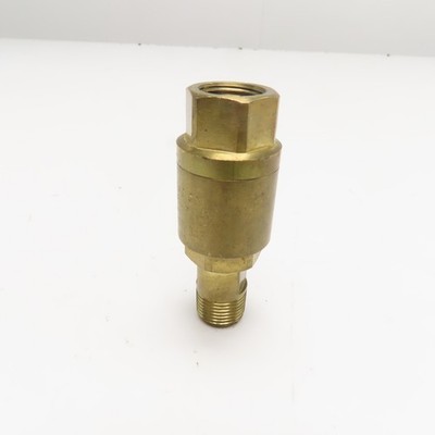 Spraying Systems Co 15950 High Pressure Brass Swivel Joint 3000PSI 200F 3/8'' NPT