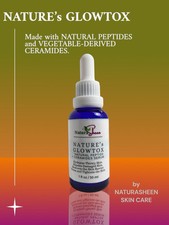 NATURASHEEN Nature’s Glowtox. Natural peptides + Ceramides serum