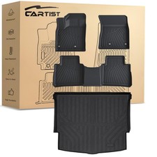Cartist Floor Mats Cargo Liner Custom Fit for Nissan Rogue 2021-2025 2026 ...