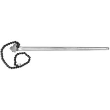 24 In. Heavy Duty Chain Wrench Carbon Steel 6.7 In. Capacity Chain Strap Filt 24 In. Heavy Duty Chain Wrench Carbon Steel 6.7 In. Capacity Chain Strap Filt
