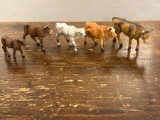 Confalonieri-Lotti 5 differenti statuine-animali da presepe -Italy’30-cm 9,5