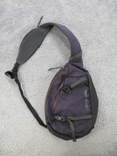 Patagonia Purple Atom 8L Sling Backpack 16in Crossbody Men Travel Nylon Bag