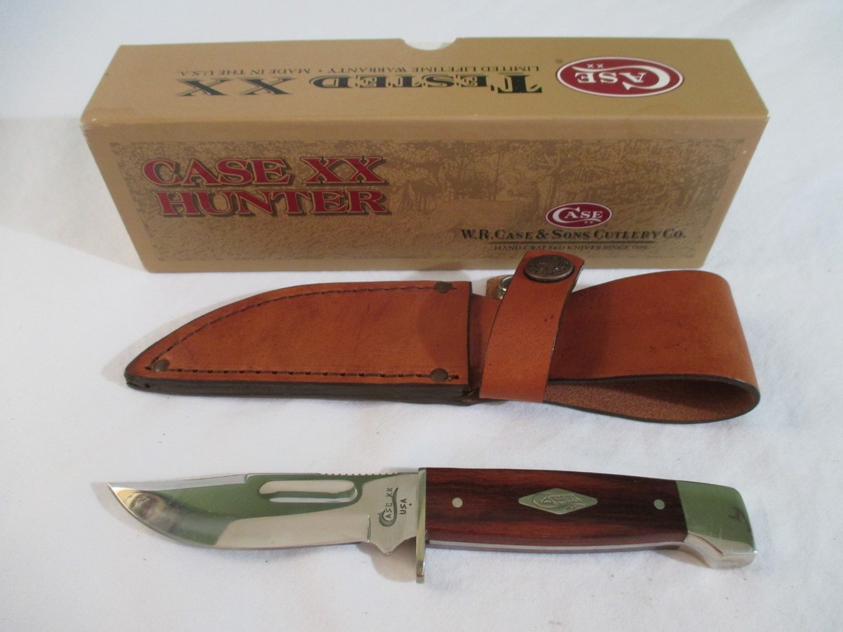 Case XX 1999 Slab Fixed Blade Hunter 778-3 SS with Sheath, Item