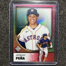 2023 Topps Transcendent Collection - Jeremy Pena #69 Chrome Red Refractor /5