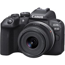 Image of Canon EOS R10 Mirrorless Camera Kit 18-45mm Lens Brand New Free UK Delivery