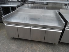 Stainless Steel Table Cupboard 4 Door 1610 x 870 mm No Shelf £250 + Vat