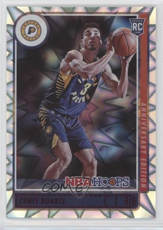 2021-22 Panini NBA Hoops Rookies Anniversary Edition Chris Duarte #236 0ie5