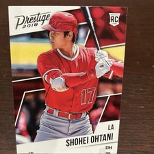 Panini 2018 Prestige Shohei Ohtani Rookie #3 Los Angeles Angels Baseball Card