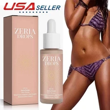 2025 Zeria Drops Sunless Tanning Drops Natural Boost Melanin Enhancing Skin Tone