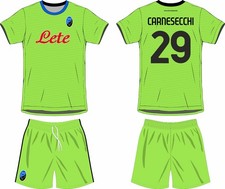 Completo Calcio Atalanta Portiere Nome Numero Personalizzabili Gratis No Reso