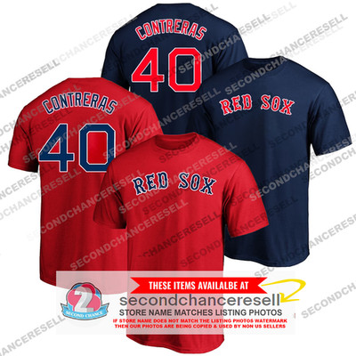 Boston Red Sox Willson Contreras #40 T Shirt