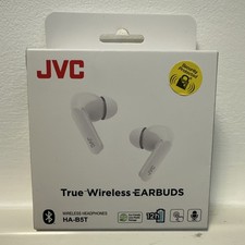 Image of JVC HA-B5T True Wireless Earbuds,12 hrs battery, Bluetooth, white, ❤️🎁