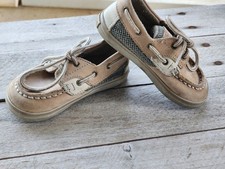 Sperry Top Sider Leather Prewalker Infant Baby 4M Unisex Loafer Shoes