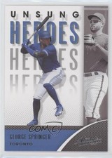 2021 Panini Absolute Unsung Heroes Retail George Springer #UH-6 0lc7