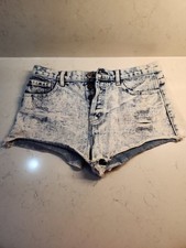 Forever 21 Distressed Denim Shorts US 29