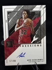 2021-22 Panini Impeccable Ayo Dosunmu 57/99 RC Impressions Auto #IM-AYO Bulls