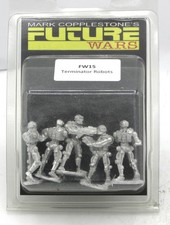 Copplestone FW15 Terminator Robots (Future Wars) Infantry Warriors Miniatures