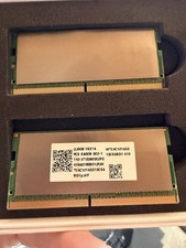 Micron 16GB 2x8GB DDR5-5600SODIMM Laptop RAMMTC4C10163S1SC56BD1