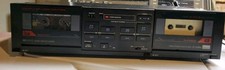 Vintage Sansui D-65BW Double Cassette Recording Tape Deck Player Black