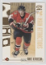 2002-03 Pacific Main Attractions Daniel Alfredsson #14 HOF 0a4
