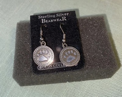 Vintage 925 Sterling Silber Boyds Bären TBC Bärentatze Bearwear Ohrringe