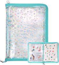 4 in 1 Sticker Storage Organizer, Binder with Storage Sleeves and Release Pap...