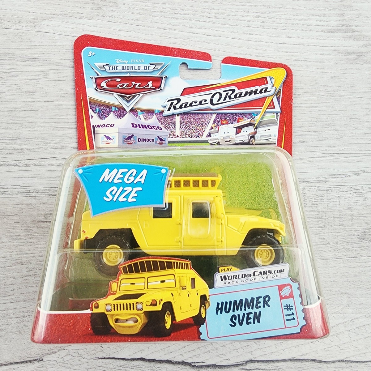 Hummer Sven Cars Mega Size Race O Rama Disney Pixar 11 N8483