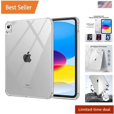 Slim Silicone Case For iPad 10th Gen 10.9 / iPad A16 11th Gen 2025 Clear Cover