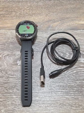 Garmin Approach S42 Golf GPS Watch Black Touchscreen w/ USB Charger