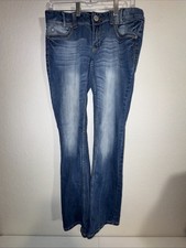 Twenty One Black Women’s Jeans Size 9/10 Low Rise Slim Bootcut Rue 21