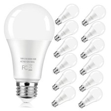 LED Light Bulbs 100 Watt Equivalent 1600 Lumens, A19 14W Super Bright Daylight