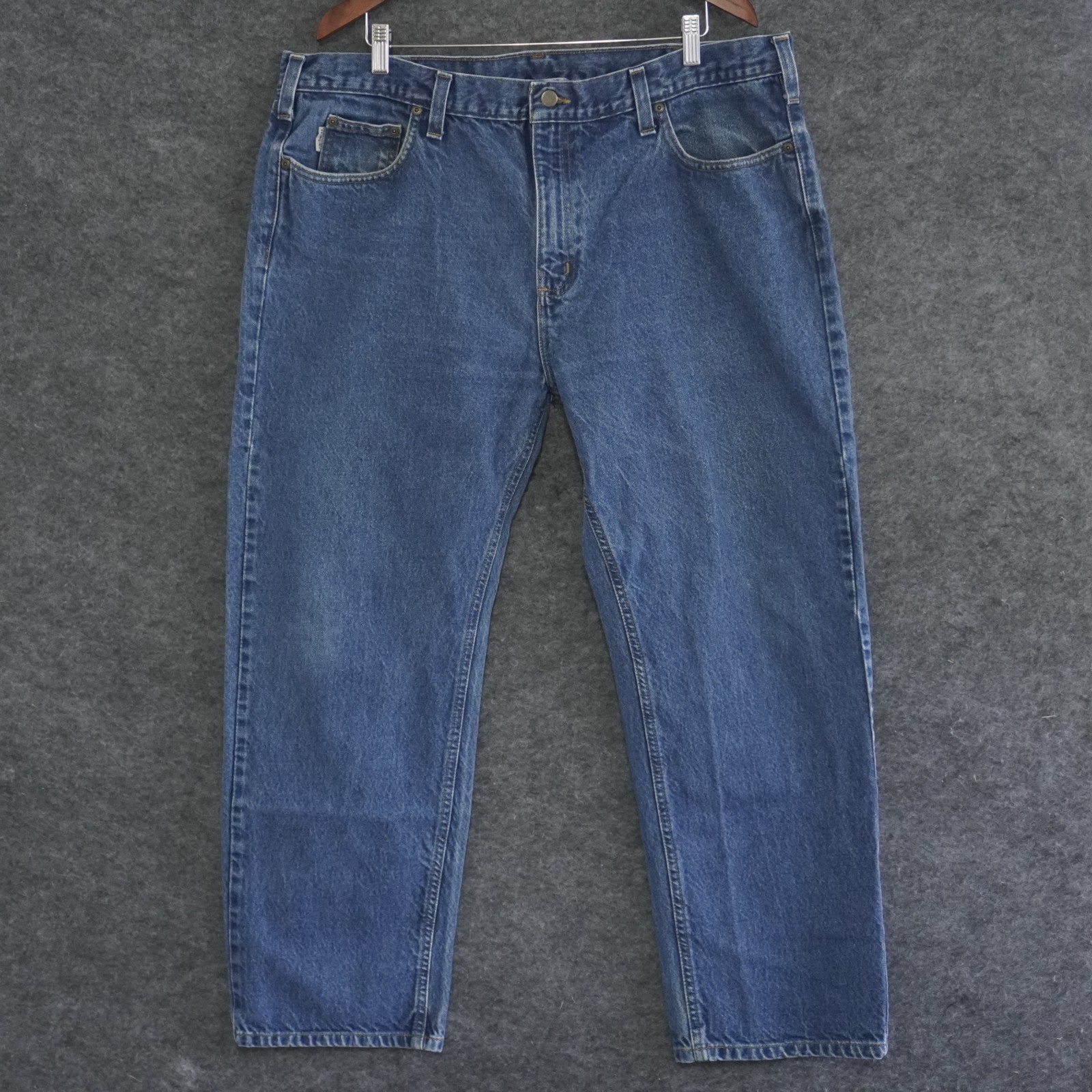 Mens 42x30 Dark Vintage Blue Dvb Straight Leg Denim