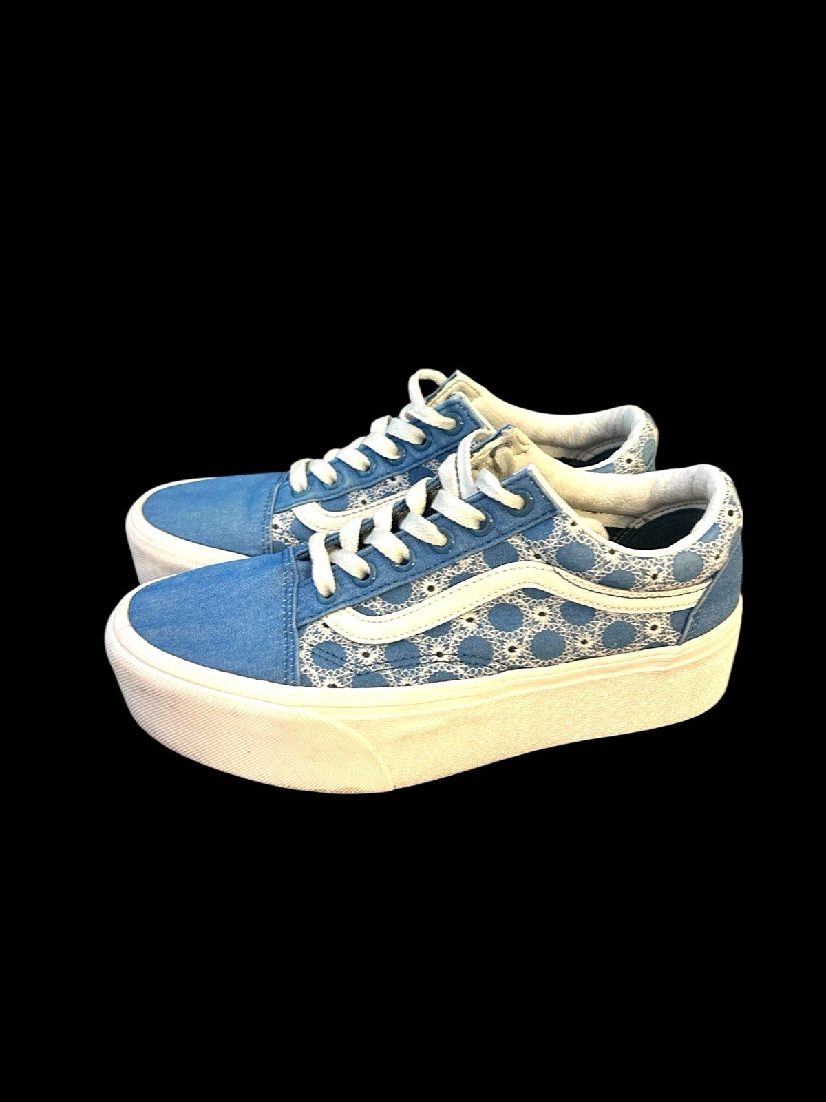 VANS OLD SKOOL Stackform Platform LOW UNISEX MEN … - image 1