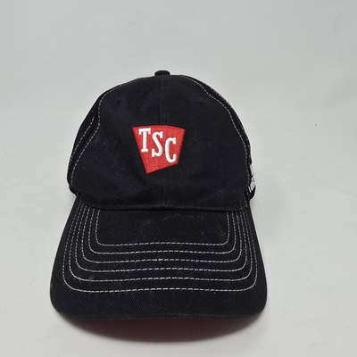 #ad Tractor Supply Company Trucker Hat K Products Black Red Adjustable $12.94