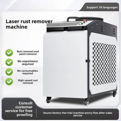 Laser Machine Industrial High-Power Laser Metal Rust Oil Oxide Layer Removal 
