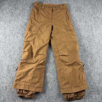Obermeyer Schneehose Junior 14 braun Cargo isoliert EWS Ski Winterhose - Bild 1 von 4