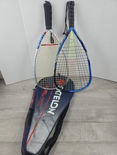 Two racquet/pickleball rackets  Ektelon W/ Case  Wilson