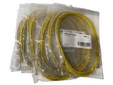 Lot of 10 CAT6 7 Feet CBL-C6-YL7FT Ethernet Patch Cables