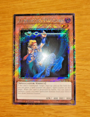 Apprentice Magician RA03-EN124 Platinum Secret Rare English 1st Edition