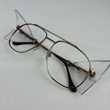 TITMUS T261 BRN Aviator Safety Glasses 56-16 140 Z87 Side Shields FRAMES ONLY