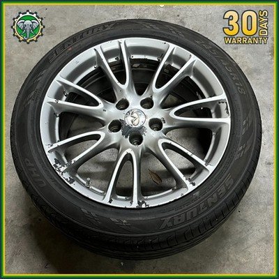 07-08 INFINITI G35 REAR WHEEL RIM 18x8.5 W/ TIRE SENTURY 245/45 R18 OEM