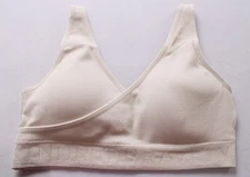 Kindred Bravely Women's Crossover Nursing Lounge Bra EH6 Stone Large NWT