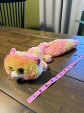 Fiesta Fursian Persian Cat Pink Orange Kitten Beanie Baby TY Sherbet Plush Soft